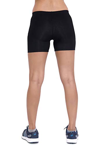 Image of Women's Solid Inner & Outer Wear Active Hot Shorts