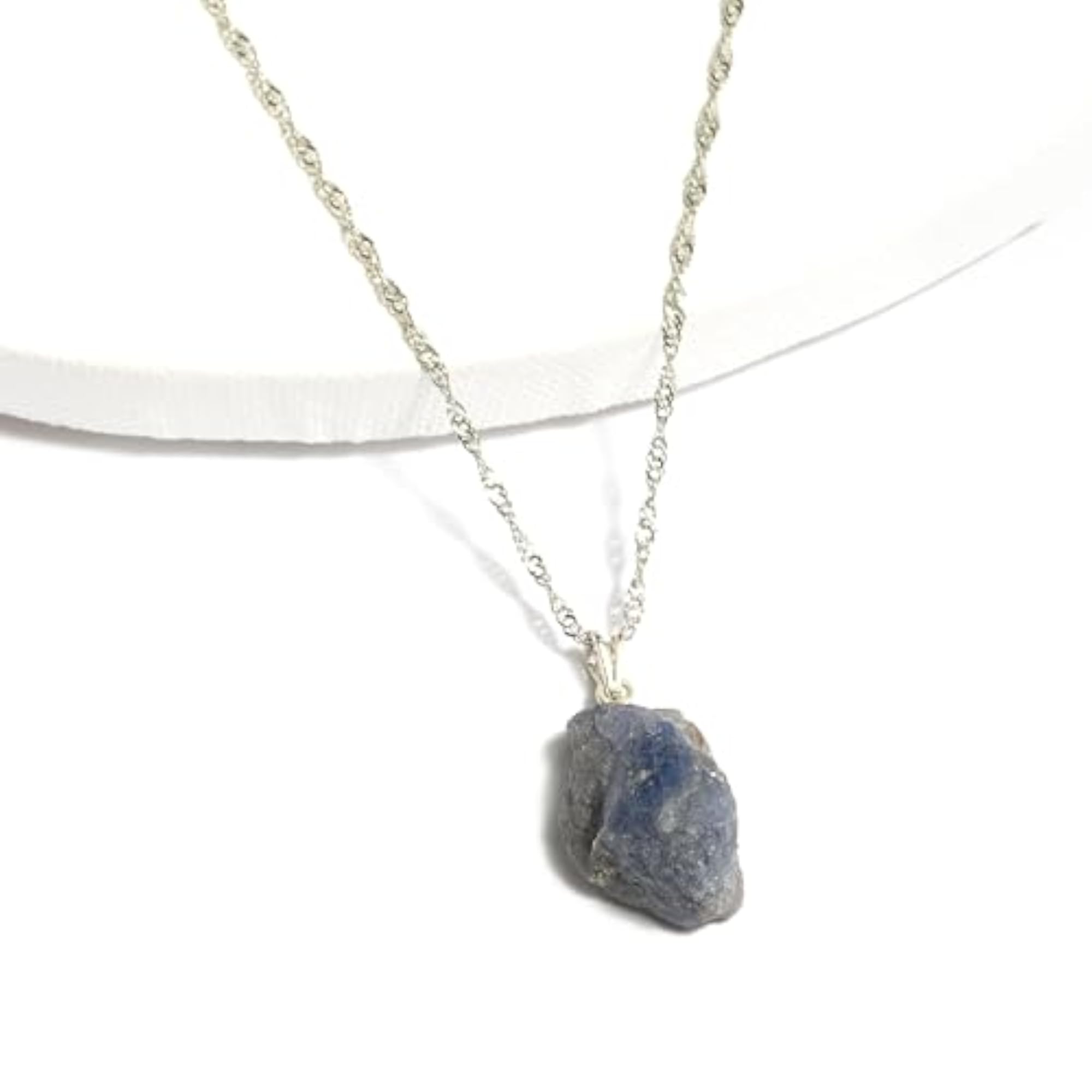 Genuine Tanzanite Gemstone Pendant for Women, Wedding