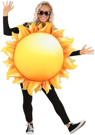 Adult Bright Sun Costume | Solar System Costumes