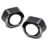 YUFANYA 3.0inch Projector Shrouds RGB Mask Decoration,Black Cover for 2.5 Inch and 3.0inch Projector Lens