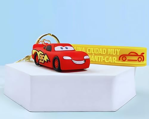 Image of Cute 3D Keychain | Keyring & Quirky Bag Charm | Hard Silicone, Unbreakable | Travel Essential | Kids Friendly | Strap & Bag Hook