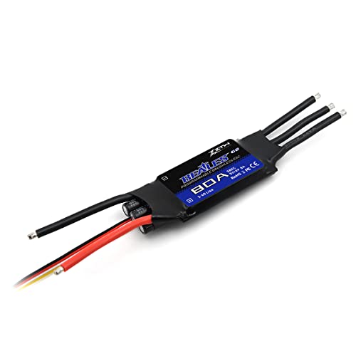 ZTW Beatles G2 80A ESC with SBEC Output 8A/5,6V for RC Fixed Wing Airplane 2-6S or DIY Project Need Electronic Speed Controller…