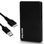 Storite Disco rigido esterno 320 GB HDD USB 3.0, ultraveloce e sottile, per espansione di memoria e backup dati - Disco rigido portatile compatibile con laptop, PC, Mac e console di gioco (nero)