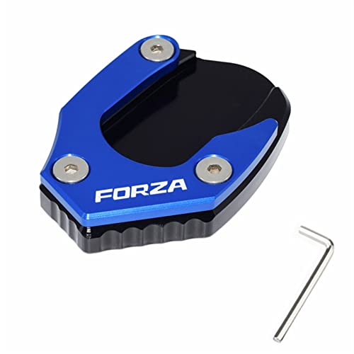 Pied support latéral Forza 300 béquille moto cnc extension pad