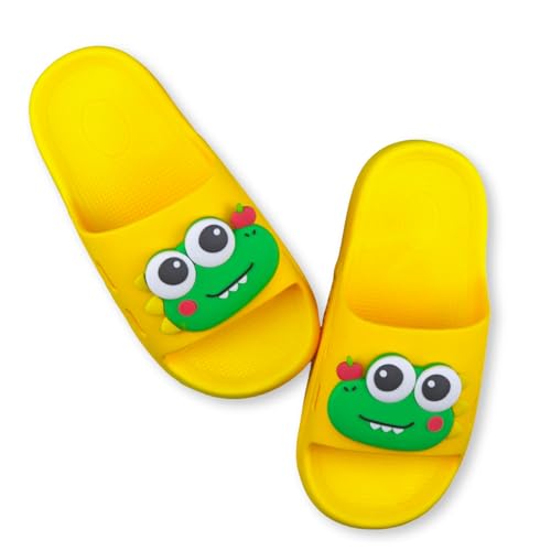 Image of Toddler Little Kids Slides Sandals Unicorn Dinosaur Bunny Beach Pool Shower Slides Anti-Skid Home Bath Slippers Cute Summer Outdoor Shoes for Girls and Boys