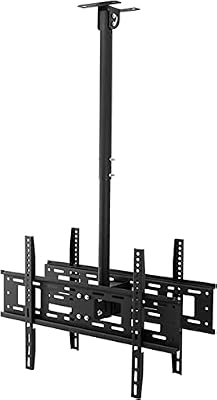 TV Bracket, Double Sided Ceiling TV Mount Bracket, Telescoping Adjustable Height Pole, TV Wall Mount Bracket Fits 40-70 Inch Flat Screen TVs TV Mount TV Stand