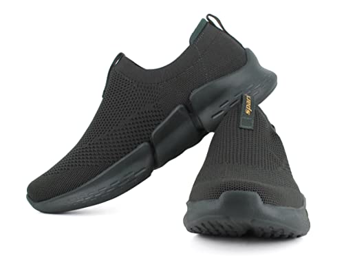 Image of SPARX Newly Arrival Men's Shoe for Running /Gymming /Office /Walking /Casual /Outdoor Footwear SM-708G F.Green Gold UK-06
