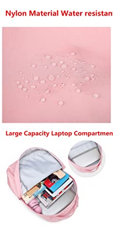 Cosabz Anime Anya Forger Backpack Cosplay Kawaii Backpack Schoolbag Mochila Bag With Pendant For Girls Pink (4) #TOP5