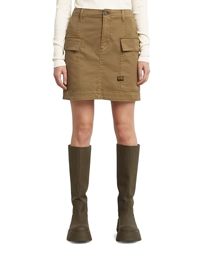 Jupe cargo G-STAR marron pour structurer sa silhouette avec style