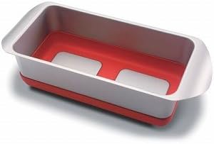 Bake and pop POP004-RED Loaf Pan, 7.9 inches (20 cm), Red