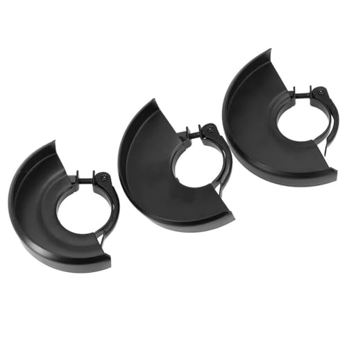 3PCS Metal Angle Grinder Guard, Wear-resistant Dustproof Wheel Safety Guard Covers, Metal Adjustable Angle Grinder Protective Cover for 100/115/125 Grinder