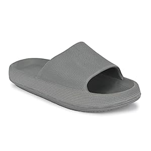 AFROJACK Men’s Flip Flops Slipper (grey, numeric_10)