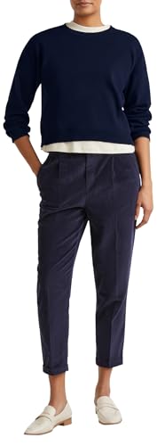 United Colors of Benetton Maglia G/C M/L 1091D10D6 Maglione, Blu, XS Donna