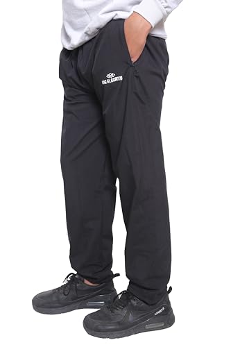 Image of Men's Regular Fit Track Pant with Convenient Side Zipper Pockets