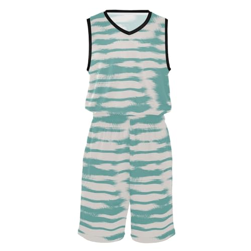 Maillot de basket-ball bleu sarcelle égéen haut de gamme