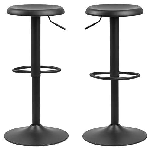 Tabourets de bar Finn hauteur 80 cm stables et compacts