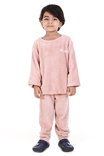 Image of Winter Night Suit for Kids Top & Pajama Set (Warm Fleece) Size (4 to 6 Years Kids)