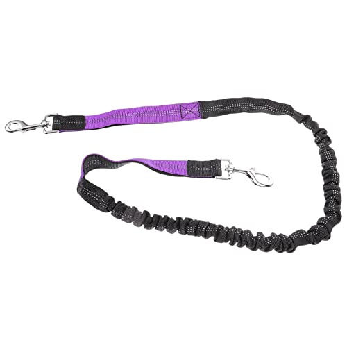 VANZACK 犬引き紐 ウエスト装着型伸縮 リード 犬用ジョギングウォーキング用 手ぶら対応型 フレキシブルで絡まり防止 ペット散歩運動に