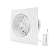 Produktbild Hon&Guan 100mm Badlüfter Lüfter - 95m³/h Decken oder Wandmontage Abluftventilator(100mm-C)