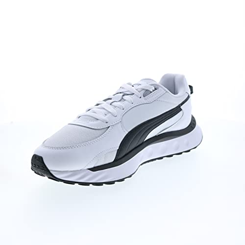 PUMA Mens Wild Rider Route Lace Up Sneakers Shoes Casual - White - Size 7 M4