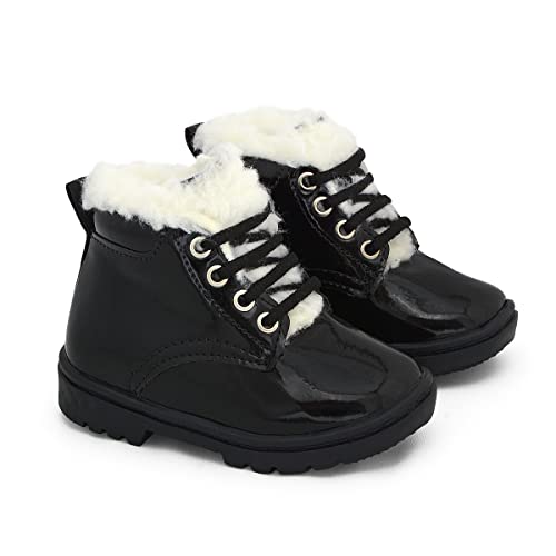 Bota Infantil Feminina Coturno - 2001A - Sapato Bebe, baby, criança - Botinha Cano Alto Cor:Bege;Tam