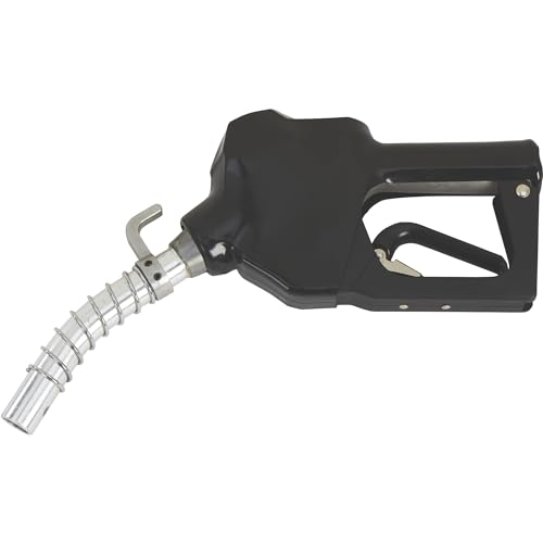 Roughneck Heavy-Duty Fuel Transfer Pump - 15 GPM, 120 Volt AC, Auto Nozzle, Gasoline Compatible