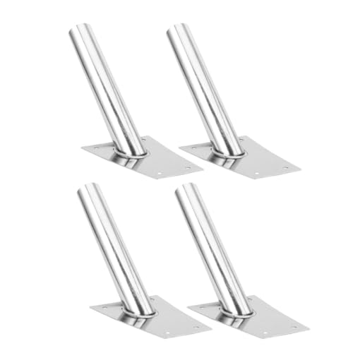 Support mural pour drapeau acier inoxydable fixation sécurisée lot de 4 - 2