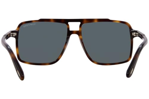 Tom Ford Kemp FT1177 53N Sunglasses Men's Blonde Havana/Green 59mm4