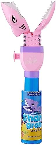 Sweet Factory Shark Grabs Candy Toys 10grams - Multicolor