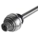 GSP NCV23031 CV Axle Assembly - Compatible with Select Audi RS5, S4, S5; Left or Right Rear (Driver or Passenger Side)