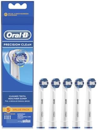 Oral-B Precision Clean Electric Toothbrush Heads Refill, 5ct