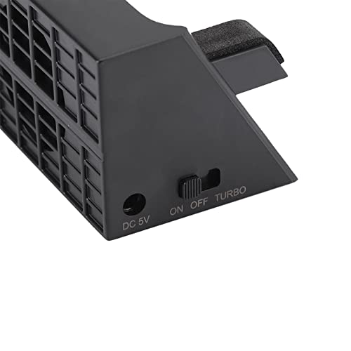 Zerone DC 5V Slim Lüfter Tragbar Externer USB Kühlerständer für Laptop