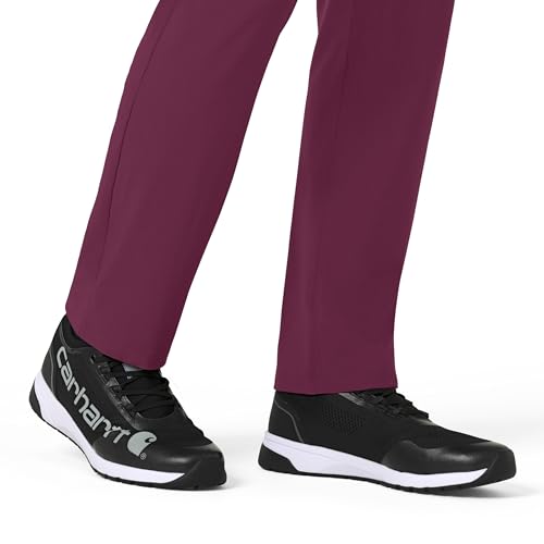 Carhartt Force Cross-Flex Men's Straight Leg Scrub Pant, Wine, S TAL - image 2