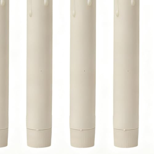 Velas con batería para decoración navideña en chimeneas 7