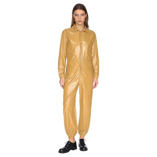 Mono de trabajo para mujer impermeable que repele líquidos y manchas