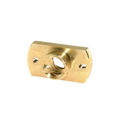 Metal Ball Screw nut 1PCS Nut T Type Anti-Backlash Nut Block T8 Screw 8mm Screw Lead 2mm 8mm(Lead 2mm)