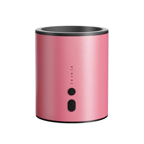 Justup Calentador de cera aromático, quemador de cera eléctrico con 7 colores cambiantes, temporizador y bandeja de silicona, pequeño derretidor de cera aromática y quemador de aceite para el hogar
