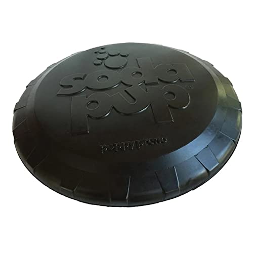 Sodapup Bottle Top – Flyer Retrieving Toy Made In Usa From Our Most Durable Non-Toxic, Pet-Safe, Food Safe Natural Rubber For Bonding, Exercise, Building Confidence, Self-Control, & More #TOP1