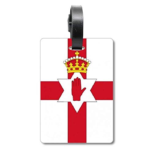 Étiquette d'identification drapeau Irlande du Nord pour éviter la perte de valise