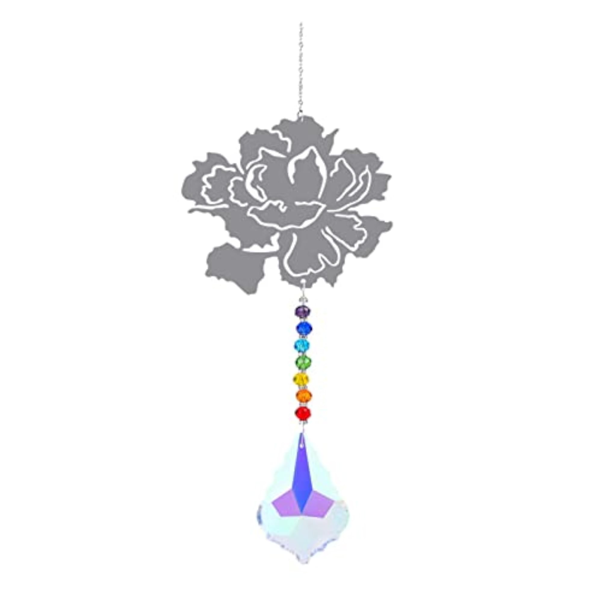 Rainbow Crystal Suncatcher Chandelier Prism Hanging Pendant