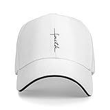 Gorra De Béisbol Escritura De Fe Cristianismo Jesús Gorras De Hombre Vintage Golf Hat Transpirable Gorra Trucker para Viaje Cámping Senderismo