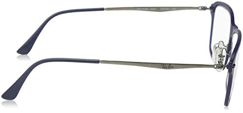 Image of Ray-Ban RX7038-5451 Eyeglasses Frame MATTE DARK BLUE 55mm