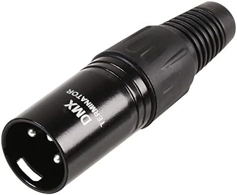 PRO SIGNAL PSG08764 3 Pin XLR DMX Terminator (2 Pack)