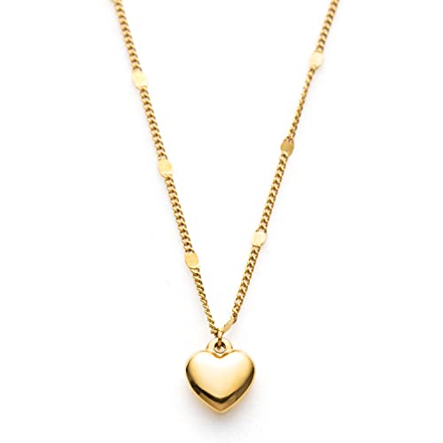 C.PARAVANO Collier Femme | Collier Pendentif | Bijoux Femme Or | Collier Chaîne Plaqué Or 18K |Collier or Femme | Femmes Collier Bijoux | Cadeau Femme Cover