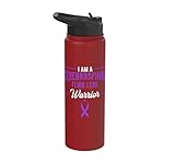 Cerebrospinal Fluid Leak Awareness Supporter CSFL Warrior Stainless Steel Insulated Water Bottle