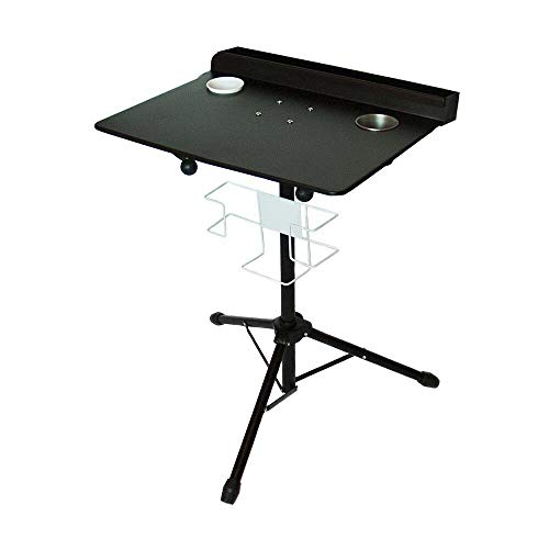 WUPYI2018 Tattoo Work Stand, estación de trabajo móvil bandeja portátil ajustable tatuaje mesa salón