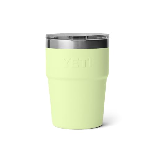Image of YETI Rambler 16 oz Stackable Tumbler, Vacuum Insulated, Stainless Steel with MagSlider Lid | Stackable