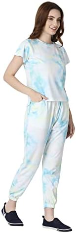 GRECIILOOKS Women's Cotton Blend Solid Co-Ord Set | Set Stylish | Festive | Travel | Half Sleeve Trendy Korean Summer Travel Outfit | Lightweight Two Piece Dress for Beach & Holiday Look