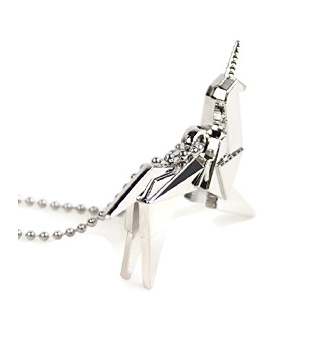 Bladerunner Origami Unicorn Pendant Necklace Blade Runner Silver #TOP2