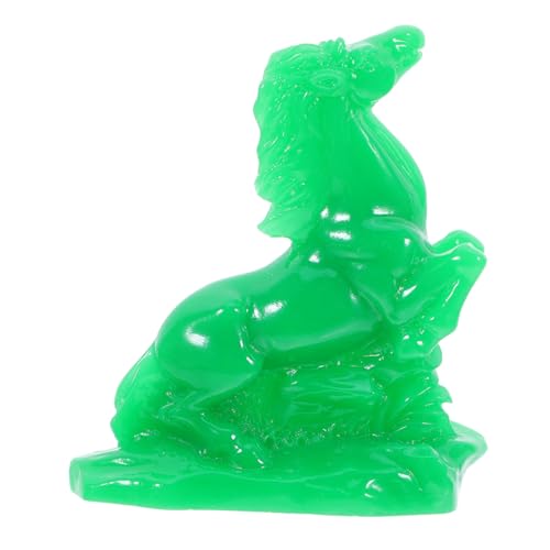 IMIKEYA Pferdefigur Aus Kunstharz Glücksbringer Pferd Für Zuhause Und Büro Dekorative Pferdeskulptuâ€¦ – Miniatur